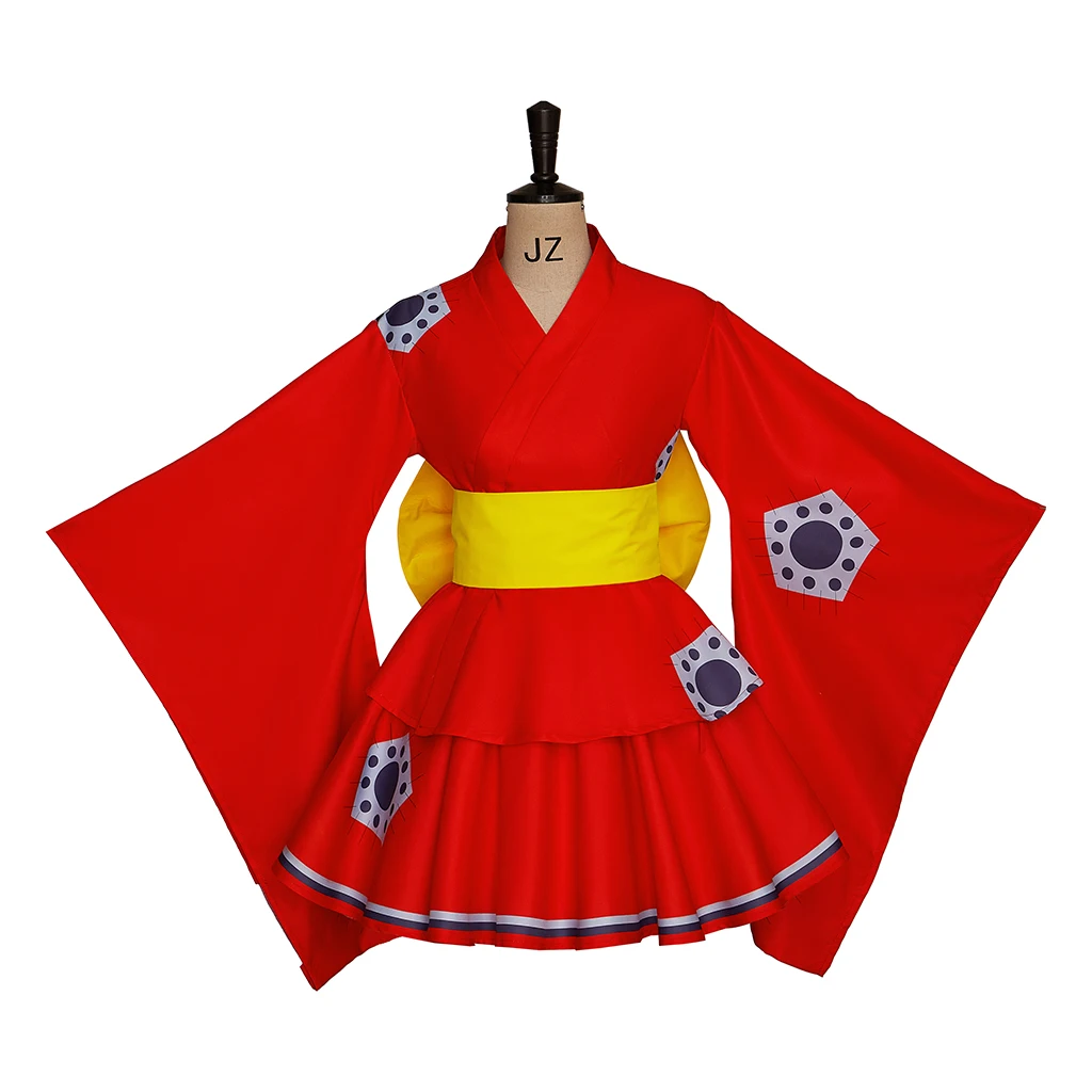 （in stock ）Anime Cosplay Luffy Cossplay Zoro Law Female Cosplay Costume Kimono Dress Outfits Halloween Anime Costmes - view 6