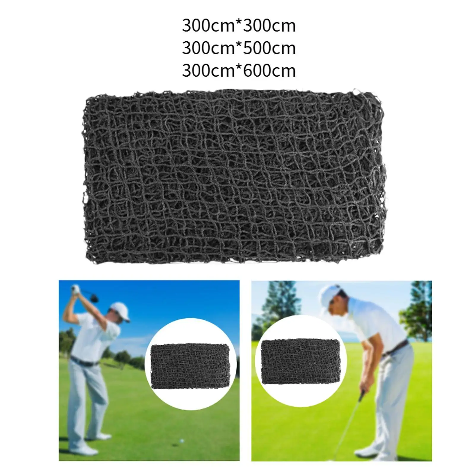 Golf Net Equipment Sturdy Heavy Duty Supplies Sport Training Golf Ball Hitting Netting Mesh Barrier Netting for Outdoor Court