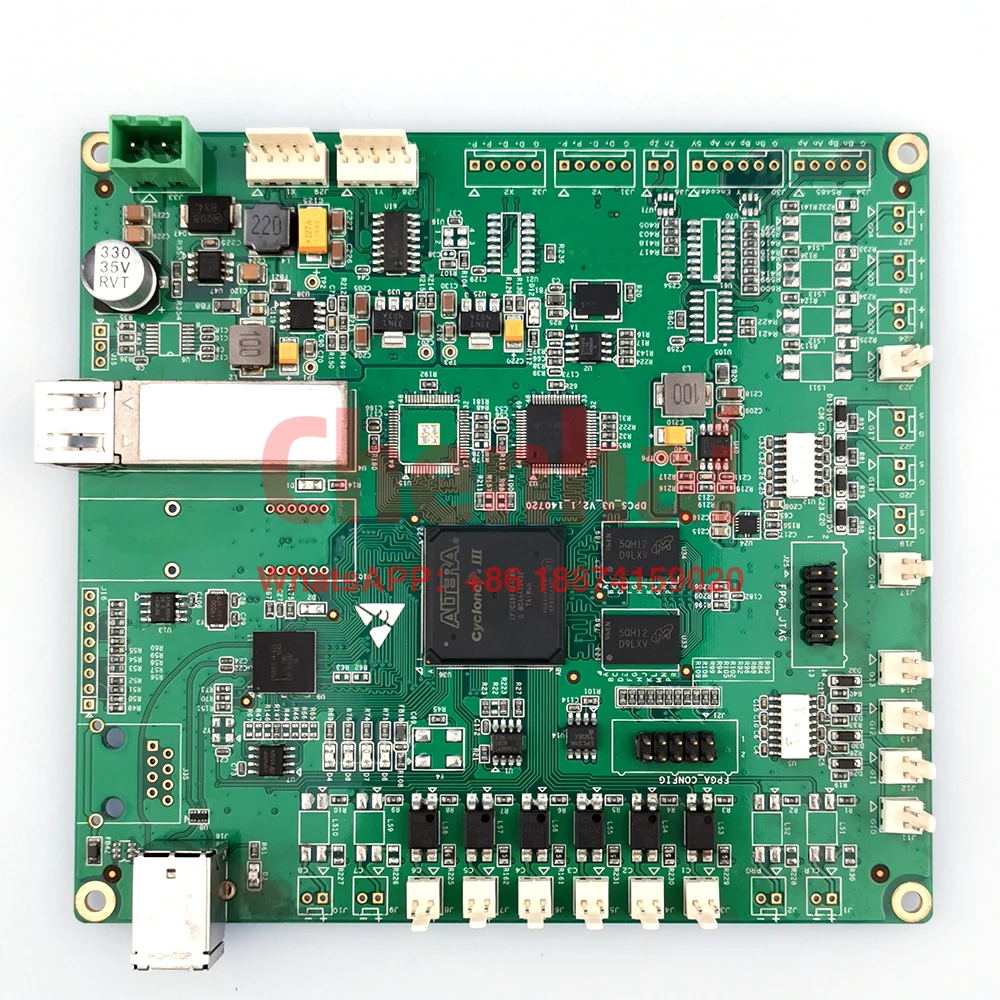 

Large formar printer JHF spare parts main board connector board for 512i printhead