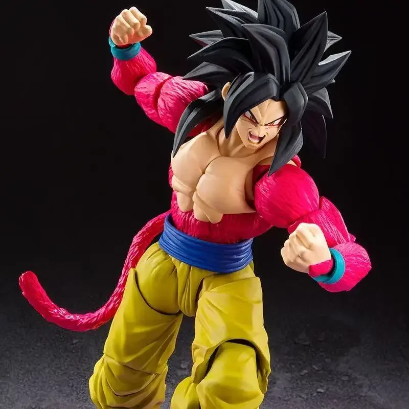 

Bandai SHF Dragon Ball GT Monkey King Super Saiyan 4 Super 4 Finished Model toys