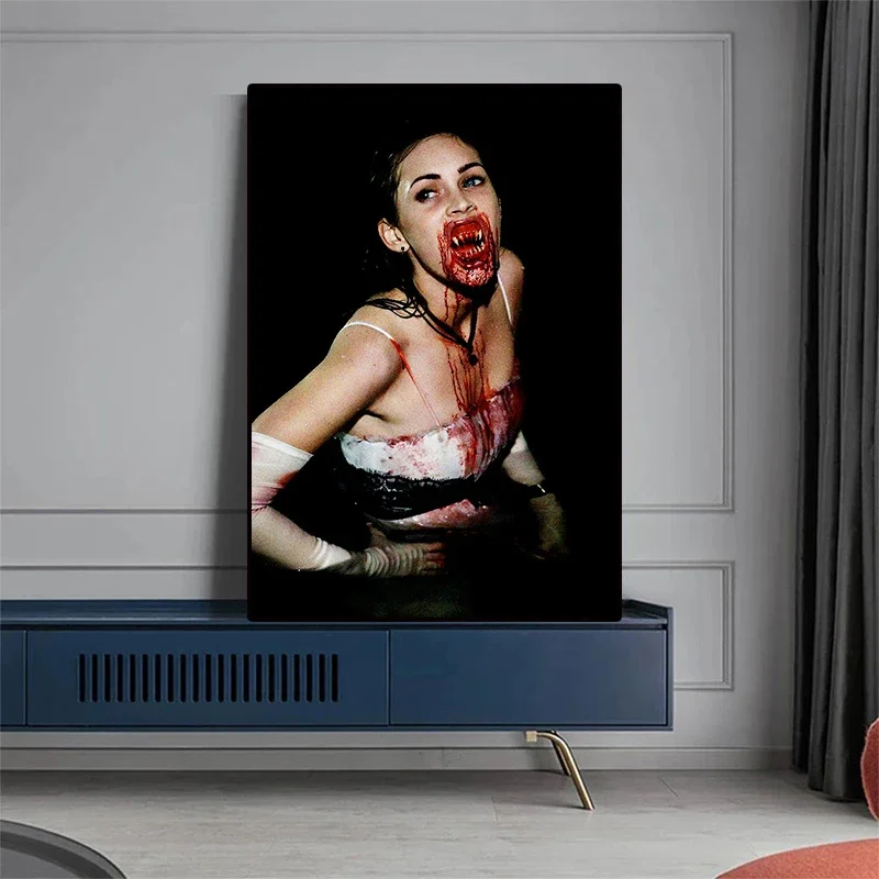 Classic Abstract Wall Art Movie Horror Blood Sucking Sexy Girl HD Canvas Print Poster Home Living Room Bedroom Decoration