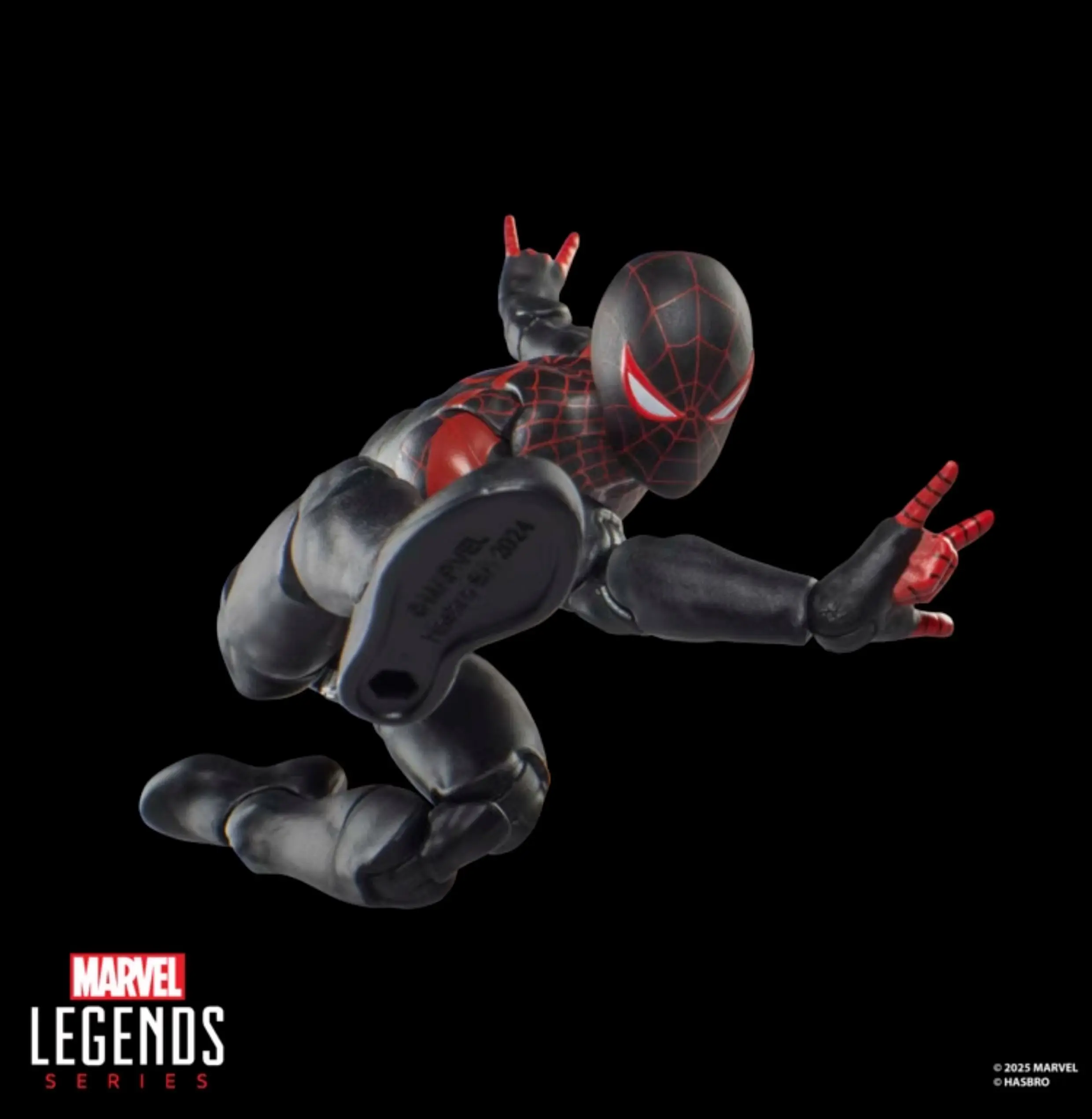 Hasbro Marvel Legends Series Ultimate Miles Morales, boneco de ação colecionável inspirado em quadrinhos do Homem-Aranha em escala de 6 polegadas G1591