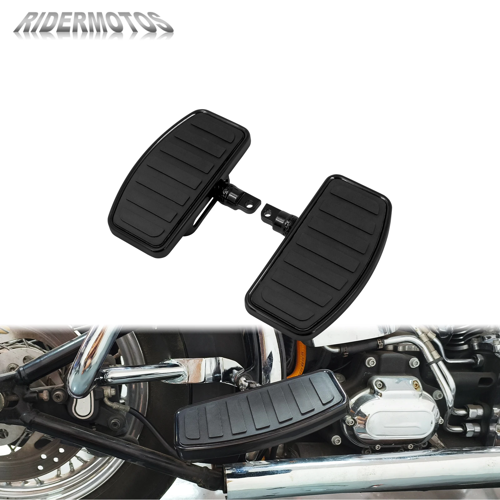 

Motorcycle Passenger Foot Peg Adjustable Pedal For Harley Softail Fat Boy Touring Road King Dyna Sportster XL883 Rear Footrest