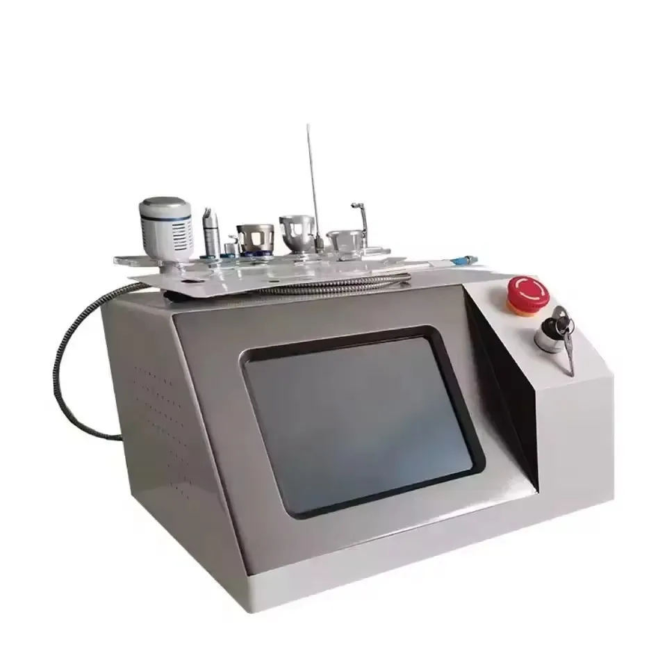 جهاز تجميل محمول 980 نانومتر ديود 6 في 1: طاقة عالية، إزالة آمنة لأوردة العنكبوت، تصميم رقيق وفعال للمحترفين