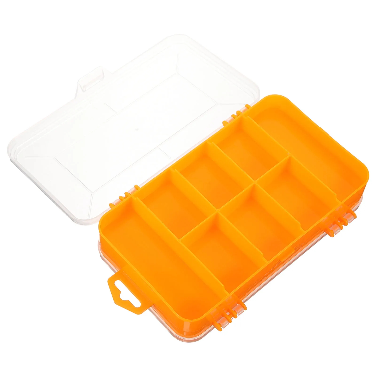 

Plastic Storage Box High Transparent PP Double Sided Design For Nuts Bolts Beads Small Parts Organizer Hardware Container