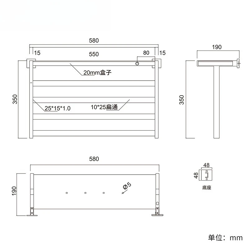 رف تجفيف ذكي من ألياف الكربون رف مناشف كهربائي