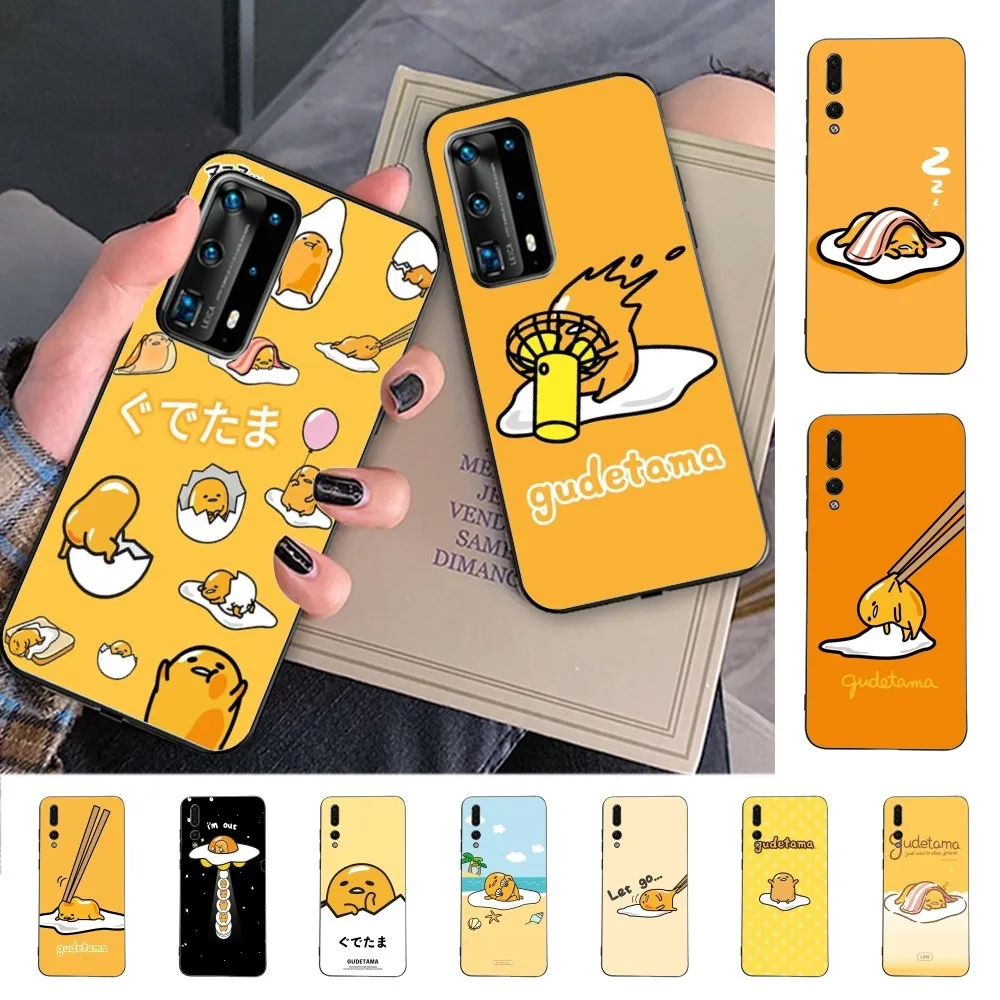 Yellow Lazy Egg G-Gudetamas Phone Case For Huawei P 8 9 10 20 30 40 50 Pro Lite Psmart Honor 10 Lite 70 Mate 20lite