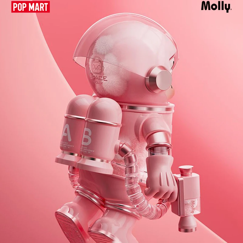 POPMART MEGA SPACE MOLLY 400% Xinyue series Blind Box Anime Action Figure Guess Bag Ornament Figurines Desktop Dolls Model