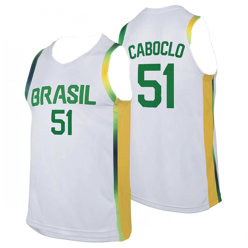Brazil Basketball Quick Drying Breathable Thin Tank Top for Summer Sports Outdoor Competition Comfortable Design for Children