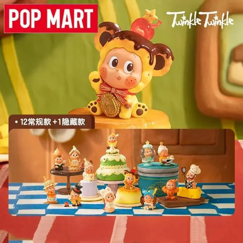 

Pop Mart Star People Delicious Moment Series слепая коробка настольные фигурки модные игрушки коллекция украшений игрушка-сюрприз подарок