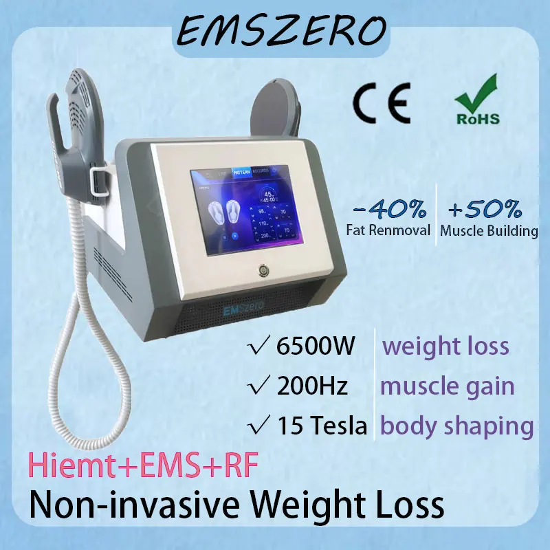 Ems-筋肉刺激機,彫刻機,脂肪燃焼,RFテクノロジー,筋肉増強,6500W,emszero