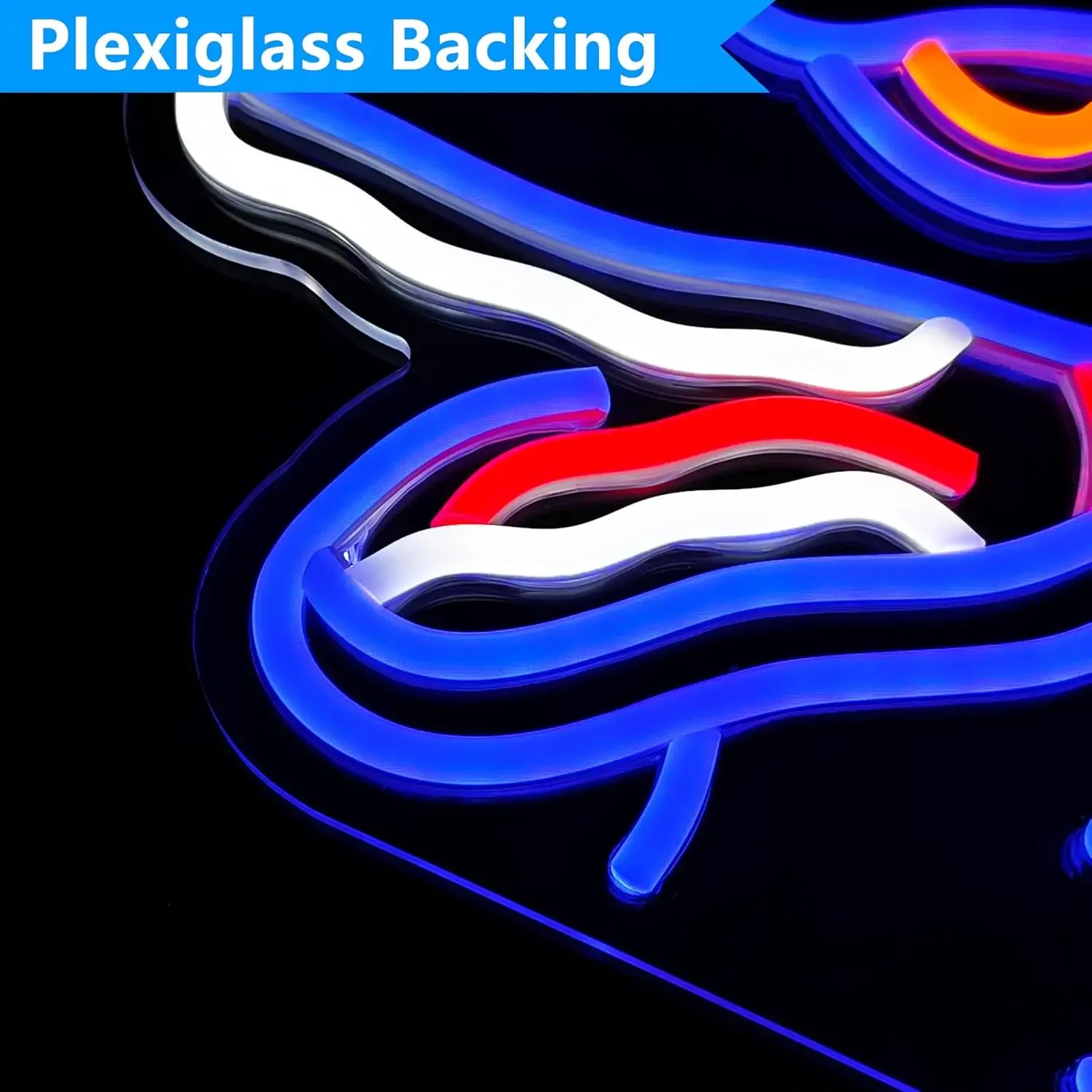 الذرية السحلية النيون تسجيل USB عكس الضوء LED ملك الوحوش ضوء النيون الوحش جدار ديكور فني الخيال العلمي ديكور ثقافة البوب هدية #3