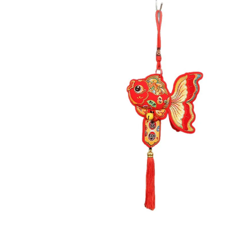 New Year Decorations: Zodiac Hanging Ornaments Spring Festival Moving Celebration Doorway Blessing Packet Decorations New Year