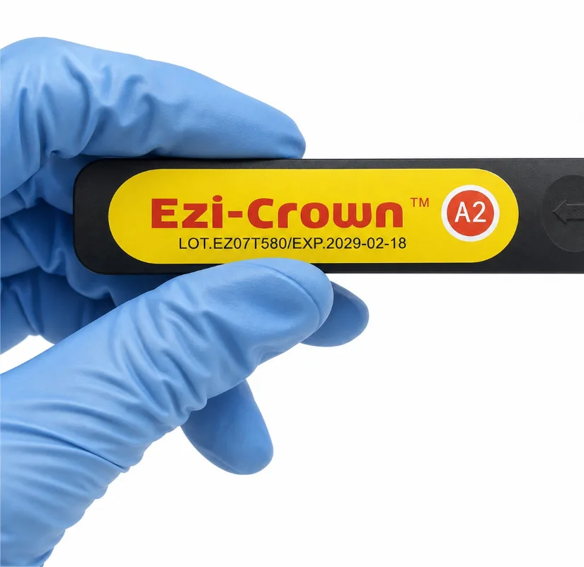 1/3Pcs Dental temporary crown bridge resin Light Cured dentistry provisiona 15g/Pc  repair Ezi-Crown Lab supplies view 3