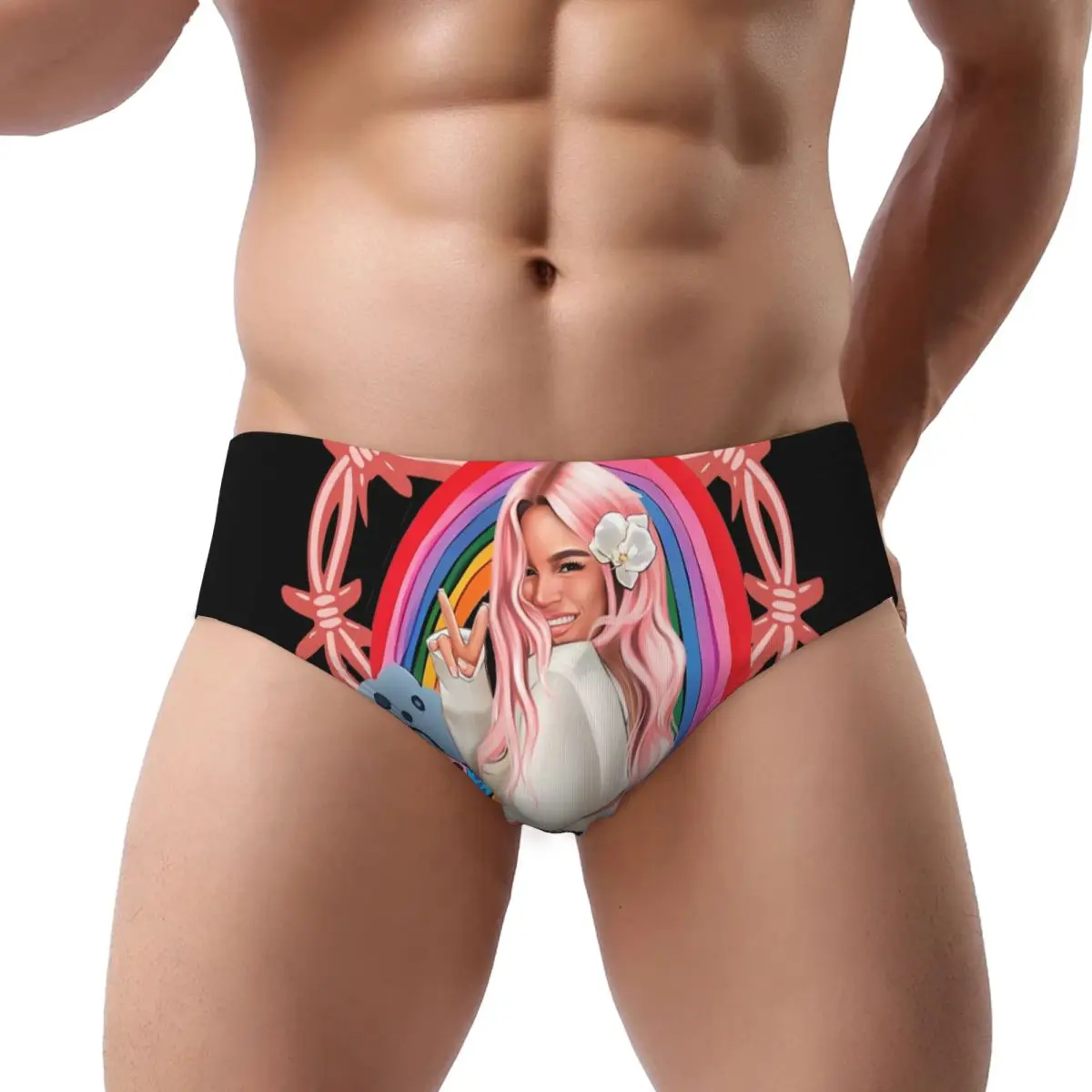 

Custom Men Manana Sera Bonito Karol G Underpants Breathable Briefs Underwear