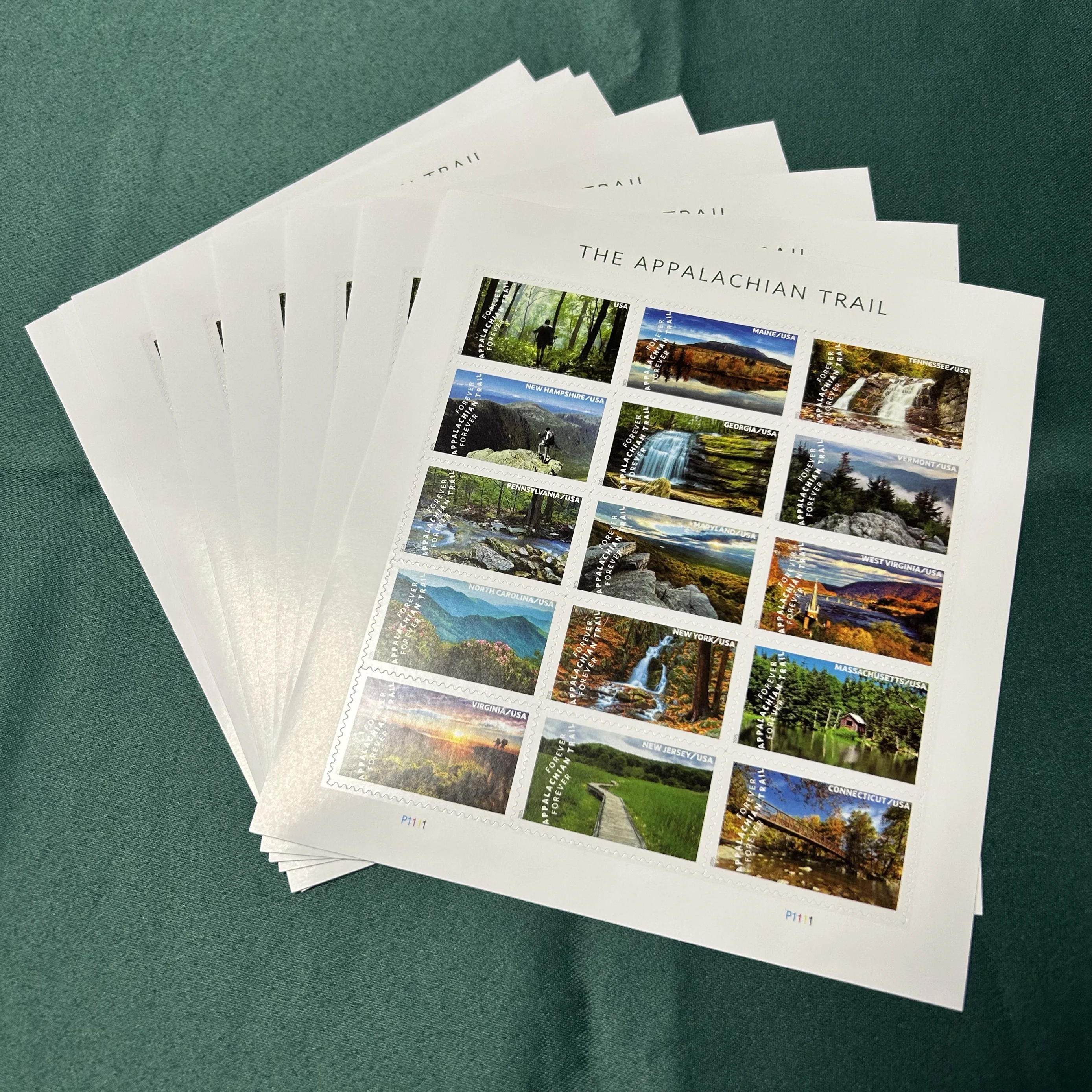 

United States Appalachian Trail 75 Stickers Scrapbook Sticker Diary Decoration Supplies Journaling Stationery Notebook Stickers