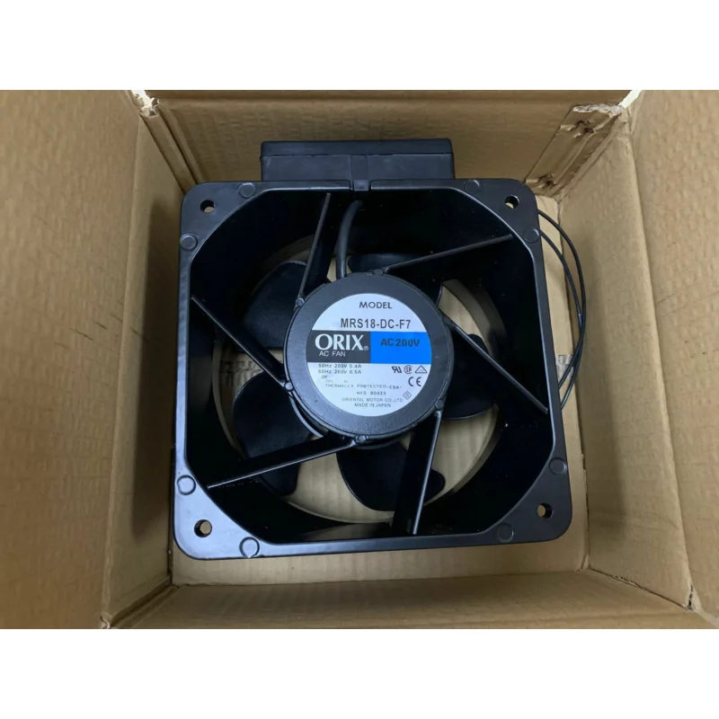 FOR ORIX MRS18-DC-F7 Inverter cooling fan AC200V 0.4/0.5A 70/77W