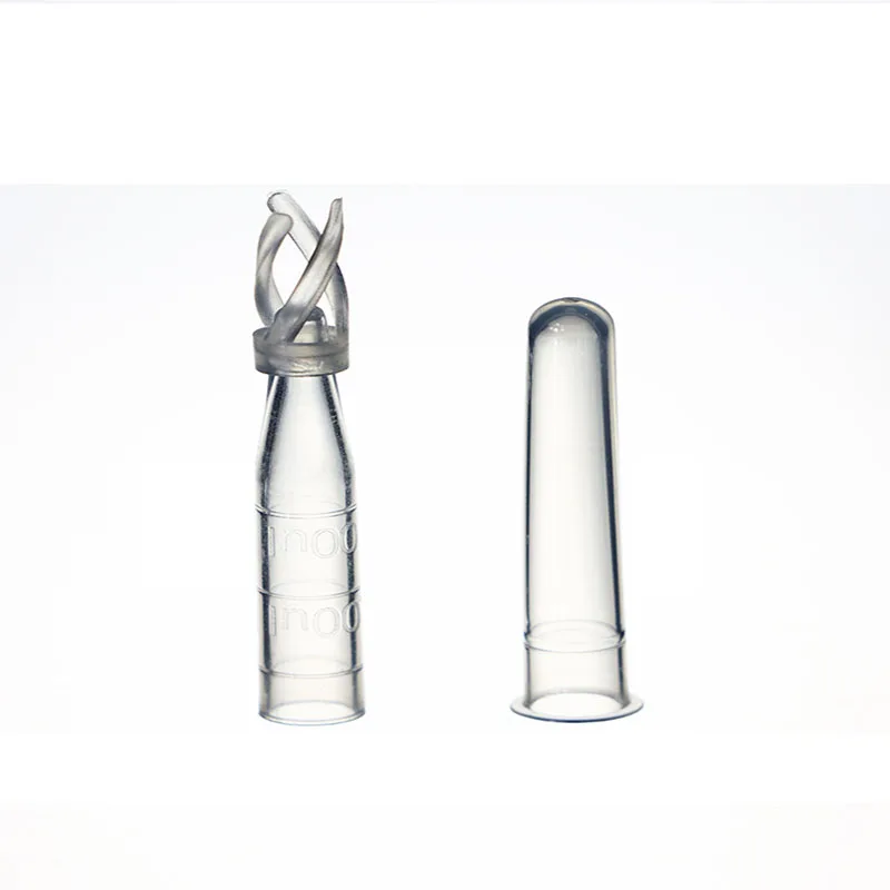 Xin Tester Plastic/Glass Liquid Phase Tube Injection Bottle  Insertion Tube Chrom Atography Bottle Sleeve