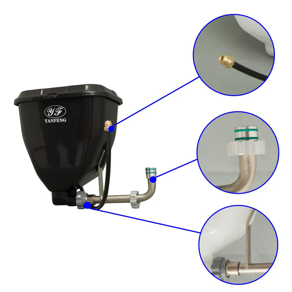 Suitable For Small Electric Airless Spraying Machine Hopper, 6L Household Airless Spraying Machine Hopper