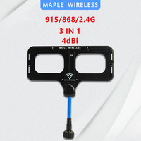 Maple wireless Moxon 868 / 915MHz / 2.4G 3 IN 1 Antenna 4dBi For TBS FRSKY ELRS JUMPER FUTABA TX