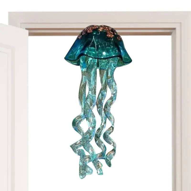 

Jellyfish Wind Chime Sea Wind Chimes Charm Acrylic Jellyfish Sea Charm Jellyfish Wind Chimes For Garden Yard Wedding Decor Beach