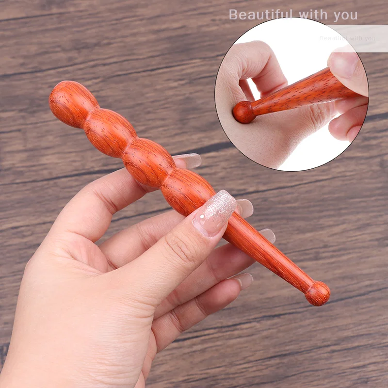 

1Pc Long Wooden Spa Muscle Roller Stick Cellulite Blaster Deep Tissue Fascia Trigger Body Massage Tools