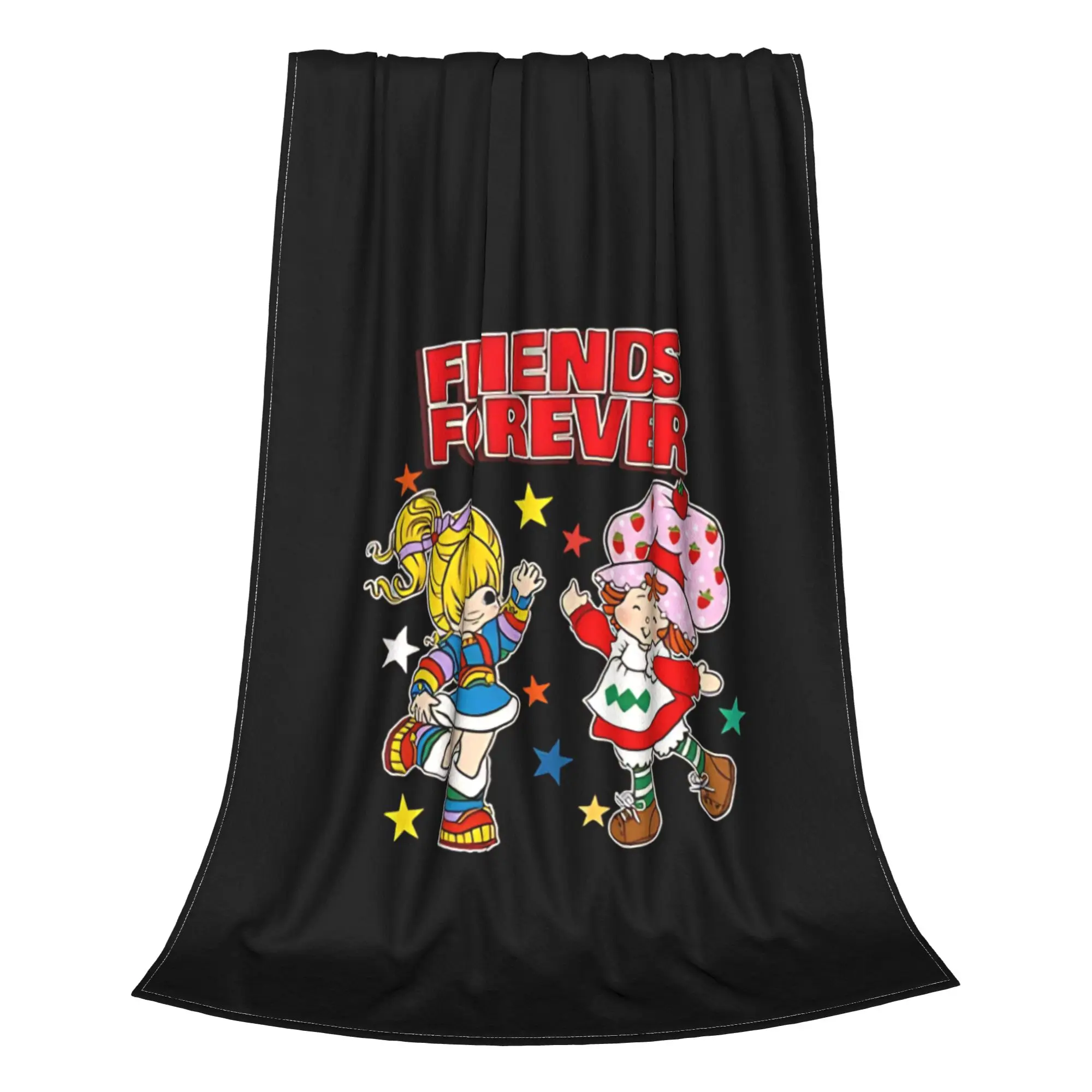 1PC Cute Fantasy R-Rainbow Brite Home Room Decorations Winter Blankets For Adults Bedding Home Interior Sofa Knee