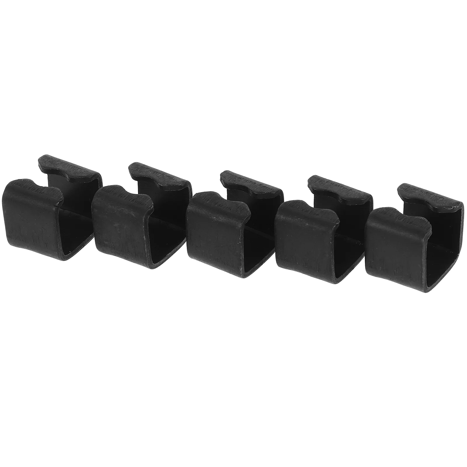 

5 Pcs Floor Jack Repair Tools Replacement Buckle Oil Pump Clips for Head Gasket Sealer Black