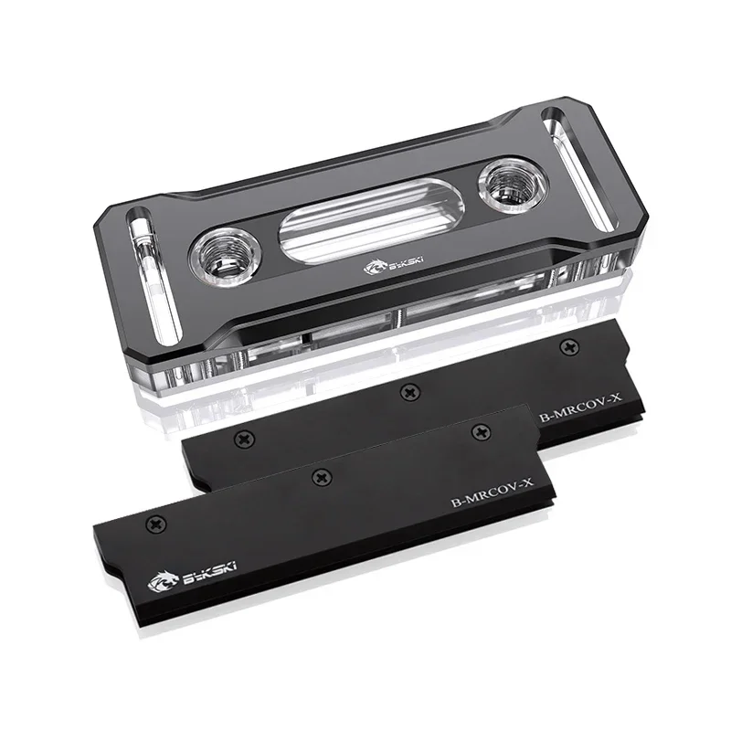 Bykski B-RAM-X-V4, RAM waterkoelblok Gebruik voor dubbel of 4 kanalen met 2 stuks / 4 stuks Armor PC-gekoeld systeemradiator RGB SYNC