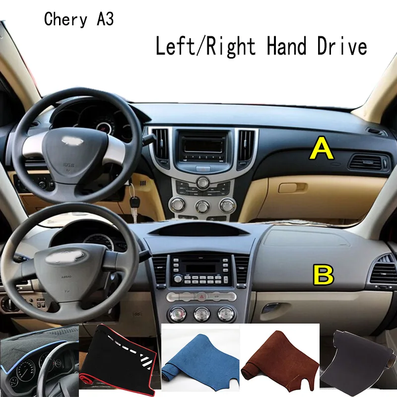 For ﻿Chery A3 J3 Accessories Dashboard Cover Instrument Panel Dash Mat Dashmat Protective Pad