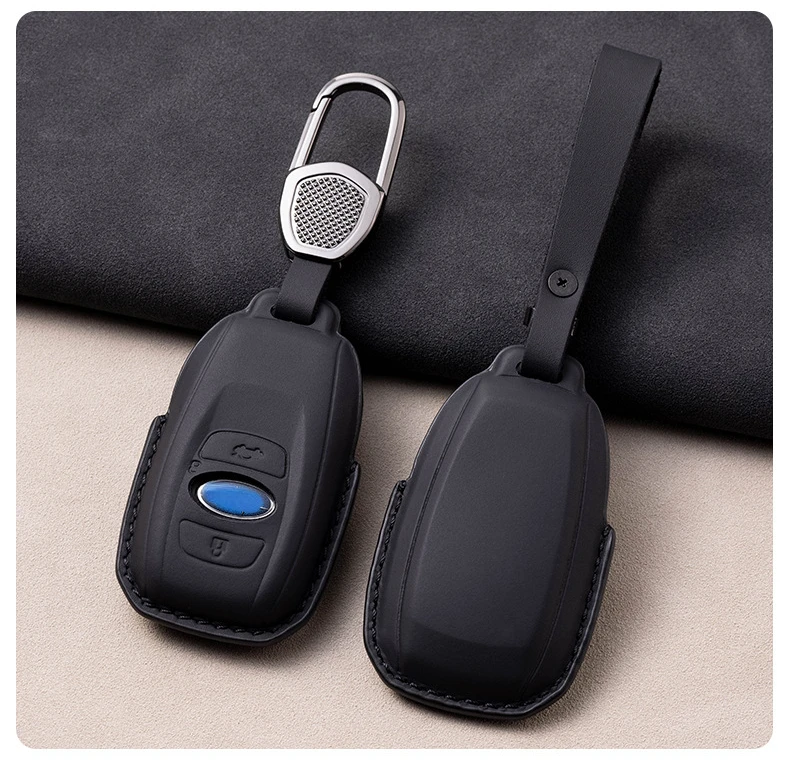 

Suitable For Subaru XV Legacy BRZ Leather Car Remote Key Case Cover Anti Scratch and Wear-resistant