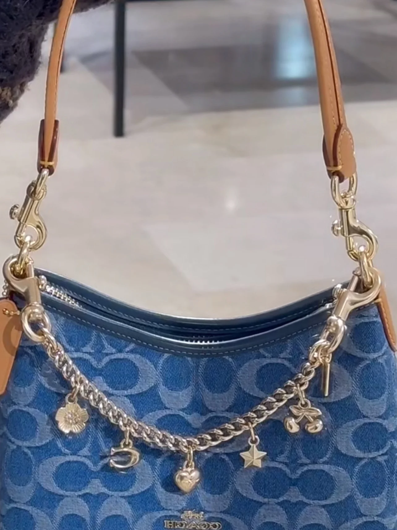 corrente-decorativa-coracao-e-estrela-para-modificacao-de-bolsa-coaoh-wanderer-acorio-de-decoracao-teri9-producao-chinesa