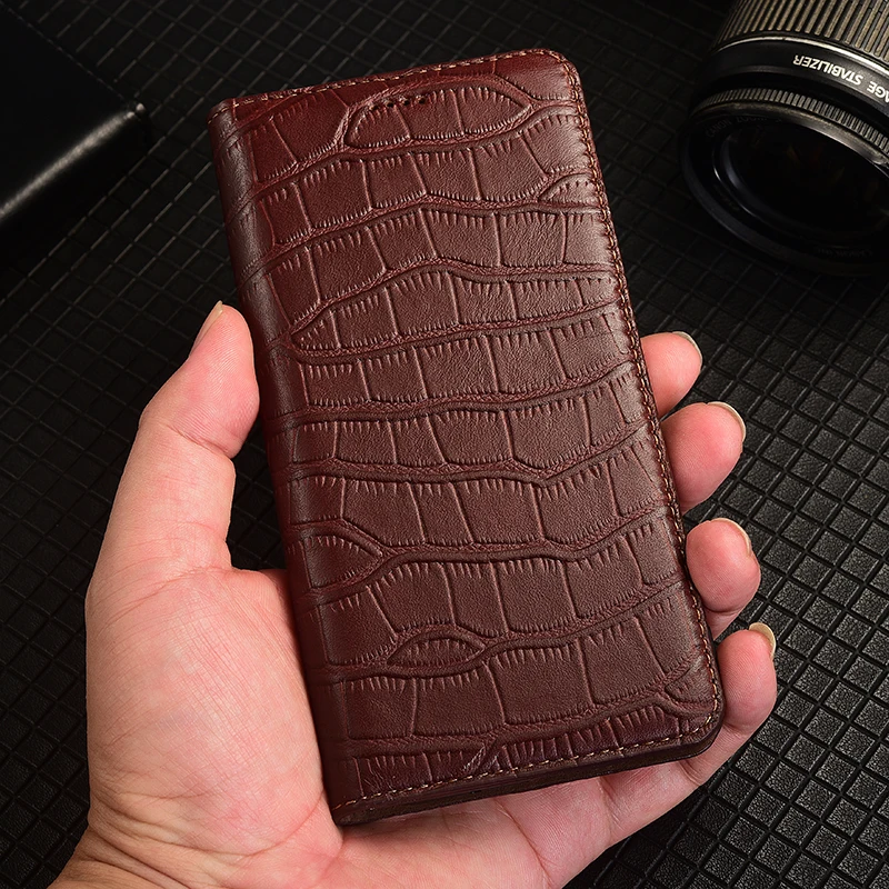 

Crocodil Belly Phone Case For Redmi 12 12C 13 13C 13R 13X 14C 14R 15 15C 4G 5G Flip Wallet Shell Book Cover