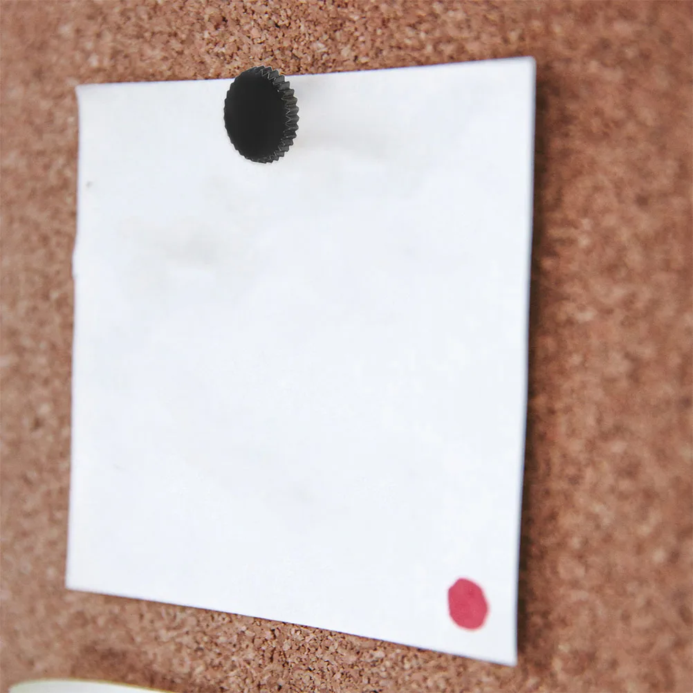 

200pcs Decorative Push Pins Soft Cork Flat Thumb Tacks For Bulletin Board Wall Picture Hanging Office Organization Gear Shape