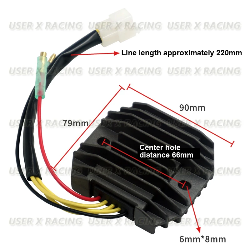 USERX Universal Motorcycle Accessories Rectifier For WOLVERINE350 4KB 81960 02 00  YAMAHA  Grizzly 600  YFM350 YFM600