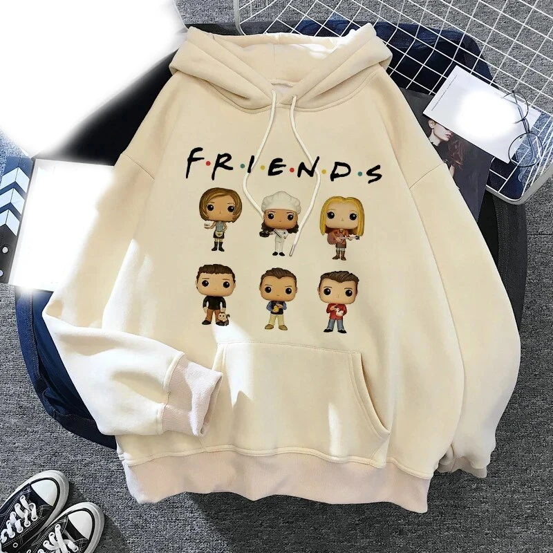 Friends Tv Show Hoodies Funny Cartoon Printed Men Woman Fashion Hoodie Hooded Sweatshirts Pullovers Unisex Tracksuits Clothing