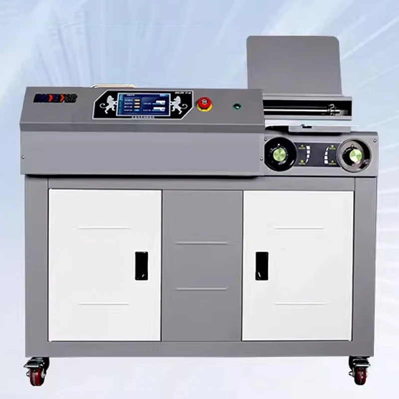 Fully Automatic Perfect Binder Large-Format Book Binding Machine Commercial-Grade Book, Document, and Bid BookBinding(Customized