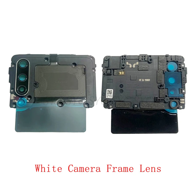 Rear Back Camera Lens with Wireless Charging Chip NFC Module For Xiaomi Mi 9 Lite Antenna Flex Cable Replacement Repair Parts