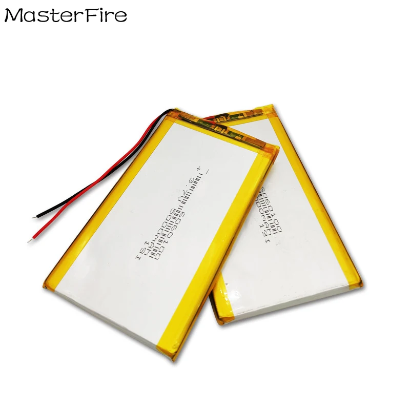 4PCS 6060100 5000mah 3.7V Lithium Polymer Battery For Power Bank Remote Control Car Tablet MID Rechargeable Li-polymer Batteries