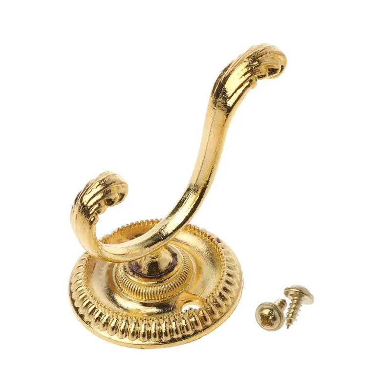 Heavy Duty Robe Hooks Retro Hanger Hooks Decorative Wall Hook for Hanging Hats Towels Bags Coats Keys Easy to Install