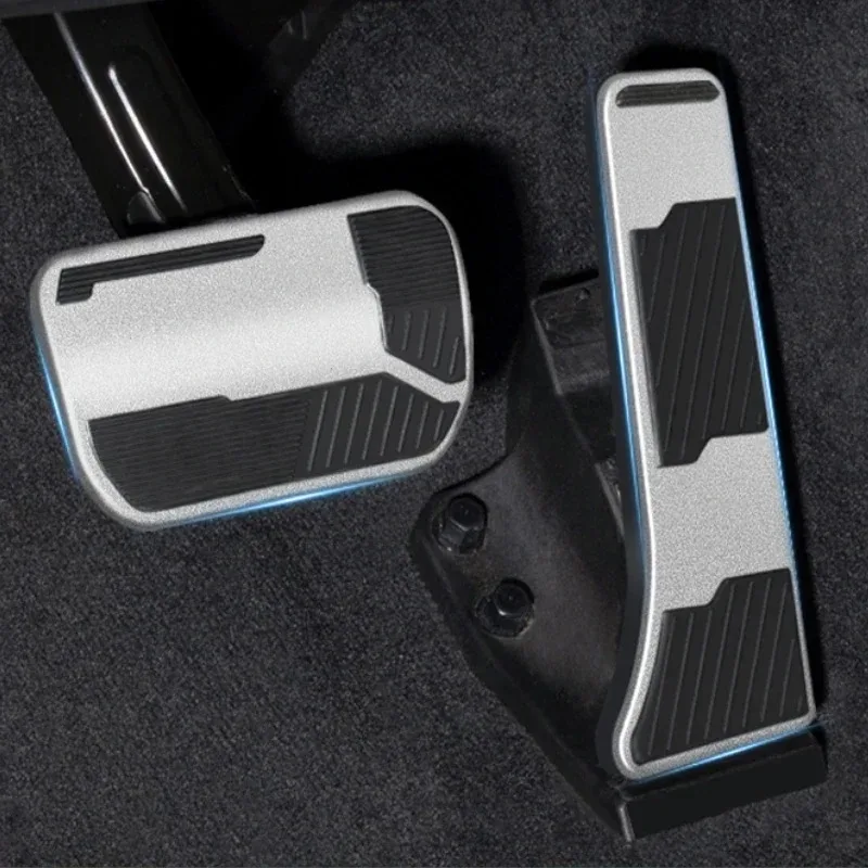 For Mercedes Benz GLE W167 2022-26 Aluminum Alloy Car Accelerator Brake Pedal Sleeve Anti Slip Brake Pedal Interior Accessories