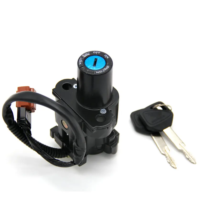 

Motorcycle Ignition Keys Switch Lock For Honda CBR1000RR CB600F HORNET CBR1000RR CBR600RR CBR1000S 35100-MFN-L61 35100-MFN-D01