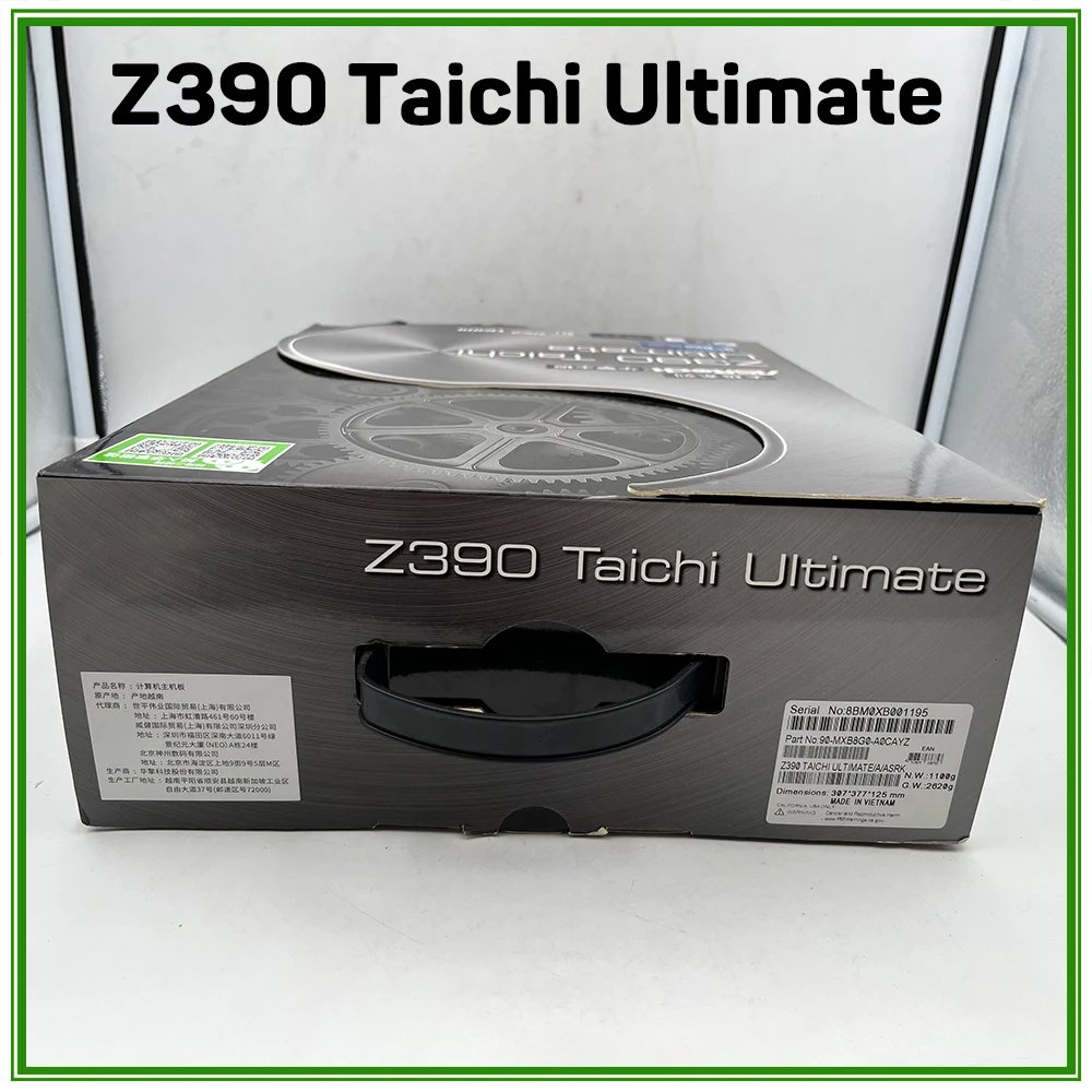 

Материнская плата для настольного ПК ASROCK Z390 Taichi Ultimate DDR4 128 ГБ LGA1151