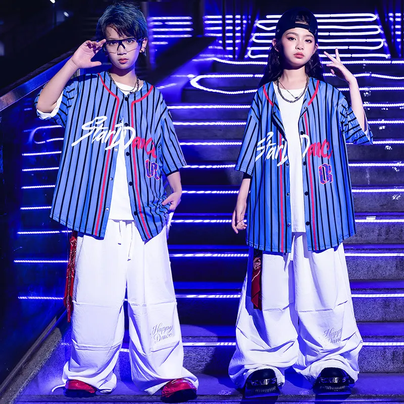 trajes-de-baile-modernos-de-hip-hop-para-ninos-camisas-a-rayas-pantalones-blancos-trajes-kpop-ropa-de-baile-de-jazz-para-ninas-y-ninos-dqs23915