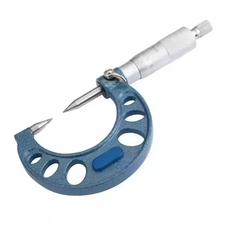 Stainless Steel 0-25mm 25-50mm 50-75mm 75-100mm 0.01 Graduation Double Point Micrometer Economy Design