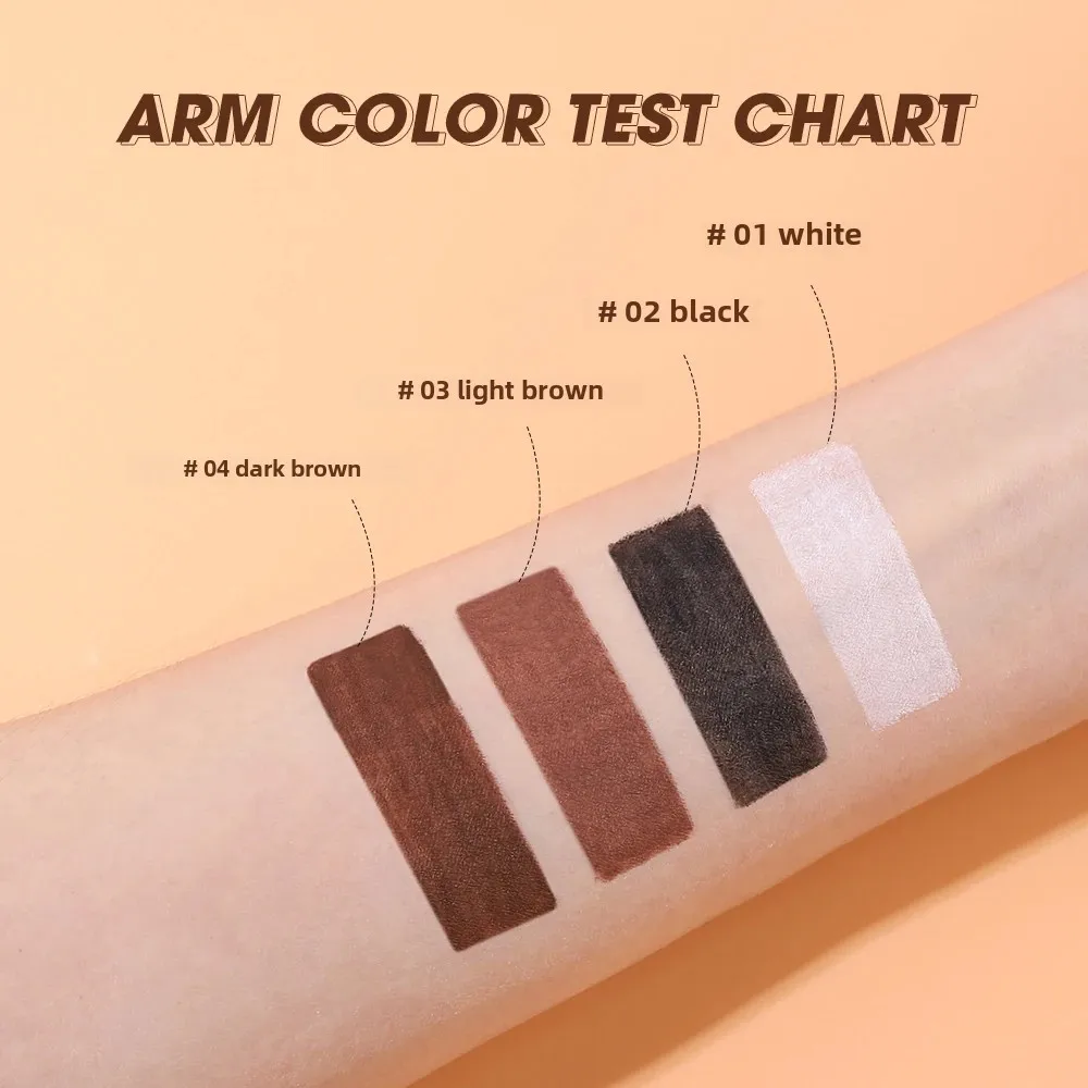 O.TWO.O 1,0 mm feiner Eyeliner-Gelstift, 4 beliebte Farben, glatter, wasserfester Eyeliner-Stift, leicht zu zeichnen, langlebige Augenkosmetik