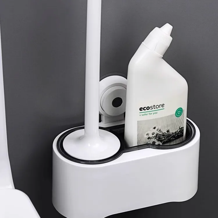 

Toilet brush household set wall-mounted cleaning new artifact