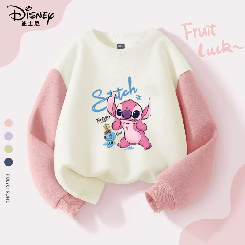 الخريف طفل الفتيات ملابس قطنية طفل صبي ديزني أنجيلا طباعة طويلة الأكمام البلوز الأطفال الكرتون س الرقبة لينة تنفس