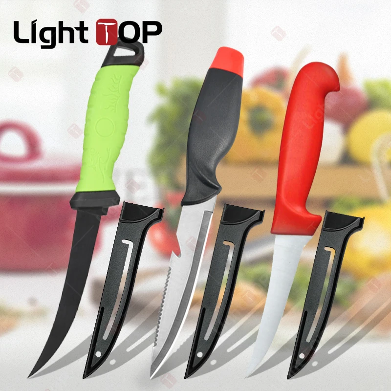 Professional Kitchen Chef's Cuisine Knife Sharp Fish Filleting Cutter Meat Cleaver Boning Knives Cooking Tools Sashimi Knife