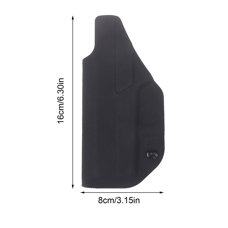 Mão direita Escondido Carry Belt Clip para G43, dentro Cintura, exterior Caça Coldre, escondido